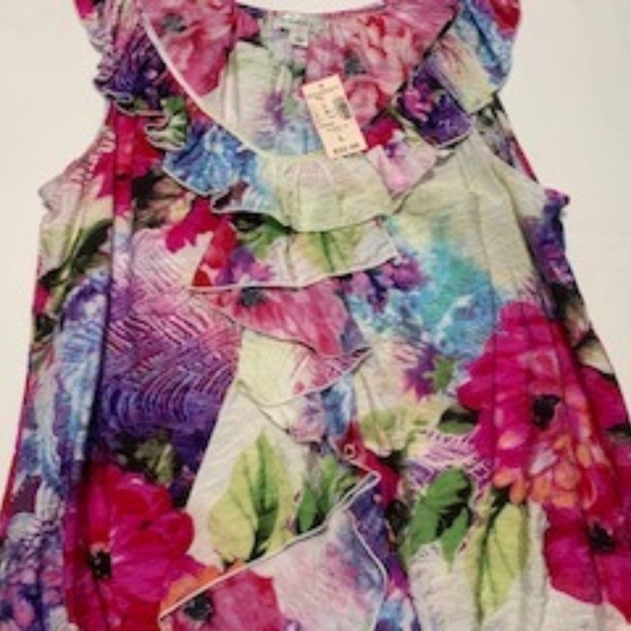 Dressbarn Large women's sleeveless summer shirt - Picture 1 of 4